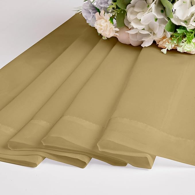 Chyhomenyc Sheer Valances for Windows 2 Pack, Small Window Curtains for Living - Image 6