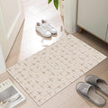 Ultra Thin Door Mat Indoor Entrance, 1/10 in Thin Door Mats by LYGLIGH