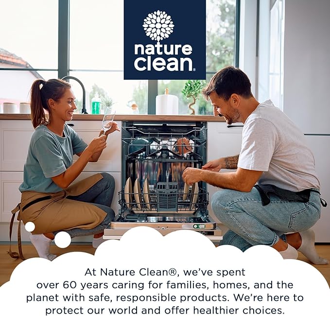 Nature Clean All Natural Dishwasher Rinse Aid Cleaner, Liquid Dishwasher Rinse - Image 7