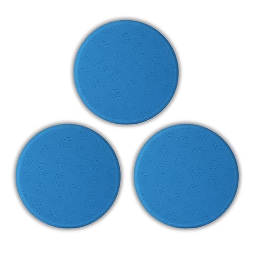 Venzo 6 Inch Blue Finishing Buffing Pads, Finishing Pads - Image 2