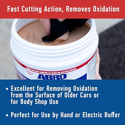 ABRO Superior Performance Automotive Rubbing Compound - Image 8