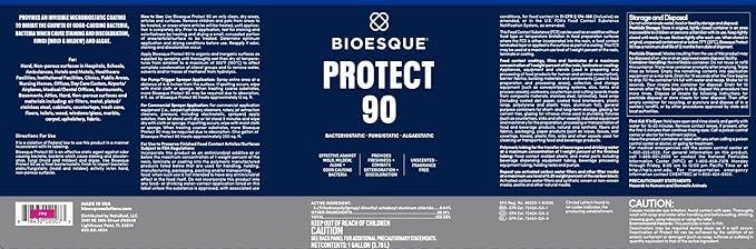 Bioesque Protect 90, Heavy Duty Bacteriostatic, Fungistatic, Algaestatic Formula - Image 8