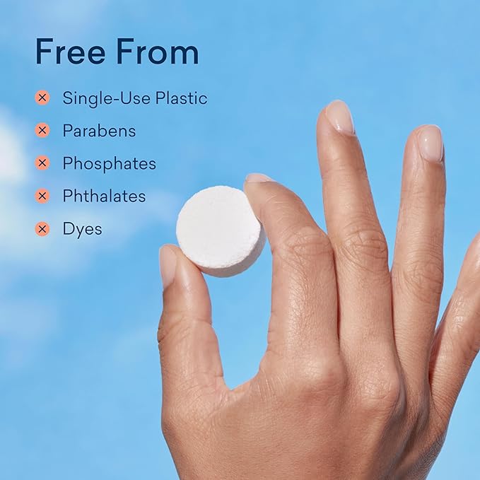 BLUELAND Foaming Hand Soap Refill Tablets, Perrine Lemon Scent, Eco Friendly - Image 7