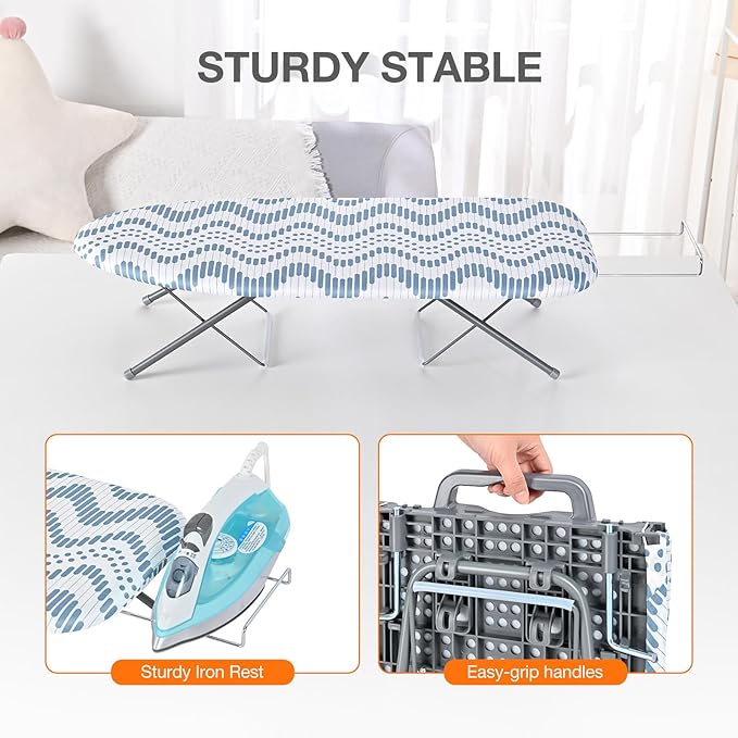 APEXCHASER Tabletop Ironing Board - Image 6