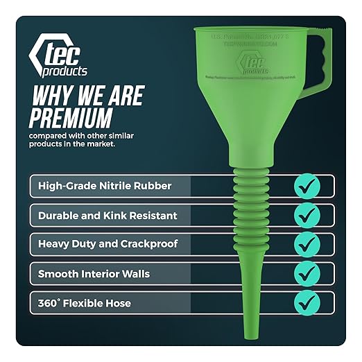 TEC Products FlexAll Long Flexible Funnel - Image 3