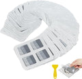 80PCS 4"x4" Disposable Hair Drain Stickers, Anti-Blocking Filter Screen by Kucucyle