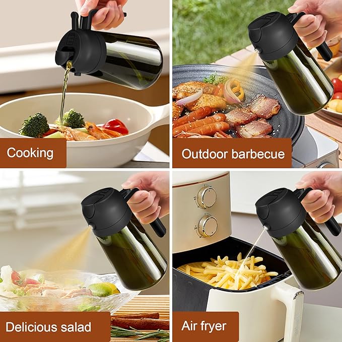 YARRAMATE 16oz/470ml Light-Blocking Dark Oil Sprayer - Image 8