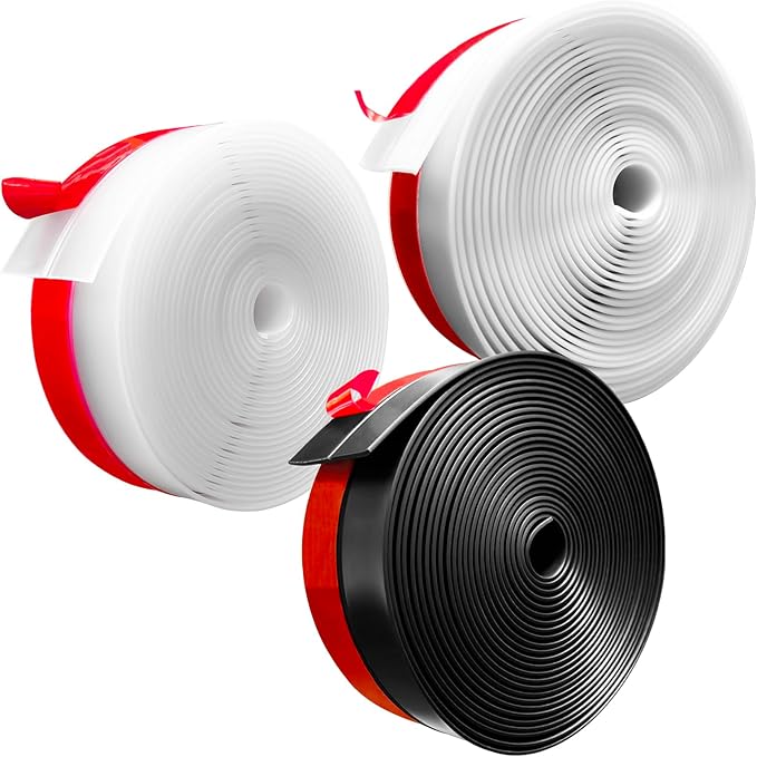 Silicone Weather Stripping, 2 inch x 20 Ft Door Draft Stopper, Window Seal Strip - Image 7