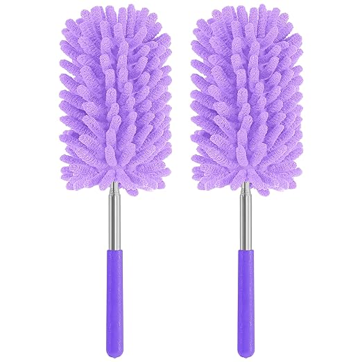 Mini Duster for Cleaning, 360° Bendable Hand Dusters by TIMIVO