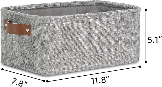 DULLEMELO Small Collapsible Fabric Basket - Image 4