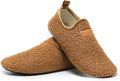 QZKDM Lightweight Slip on Grip Indoor House Slippers Barefoot Non Slip Home by QZKDM