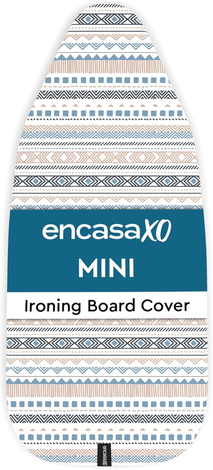Encasa XO Ironing Board Cover and Pad 28"x12" by EncasaXO