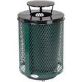 Global Industrial Outdoor Diamond Steel Trash Can by GlobalIndustrial
