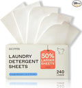 Skipper 50% LARGER Laundry Detergent Sheets Refill Pack by SkipperbyTirtyl