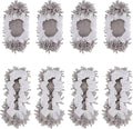 8 Pcs Mop Slippers Socks Floor Cleaning, Microfiber Shoe Covers dust Washable by WellMall