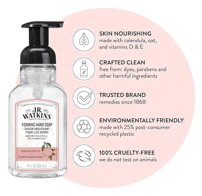 J.R. Watkins Foaming Hand Soap Pump - Image 2