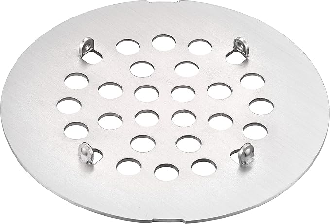 rrajj 4-1/4 Inch Round Snap-in Shower Floor Drain Cover Replacement Cover - Image 4