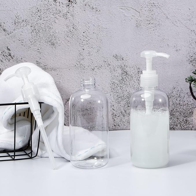 Yebeauty Soap Dispenser, 3 Pack 10oz/300ml Empty Refillable Pump Bottle Modern - Image 9