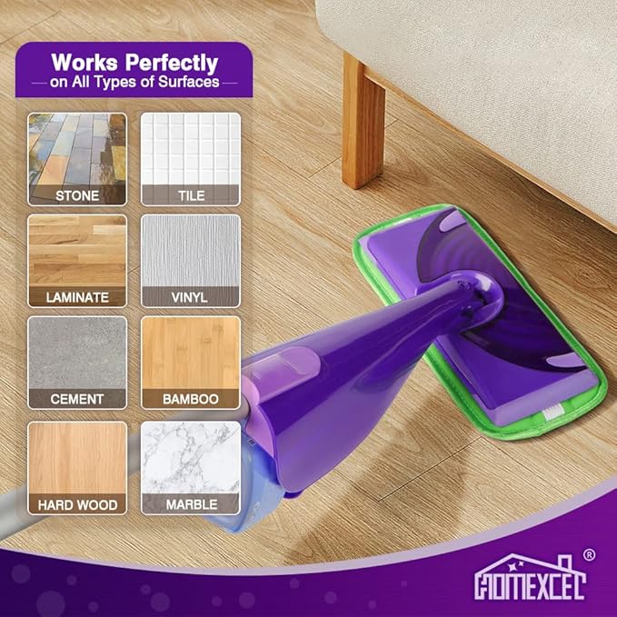 HOMEXCEL Microfiber Mop Pads Compatible - Image 5