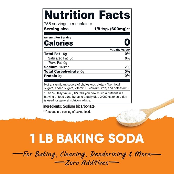 Nutricost Pantry Baking Soda - Image 2