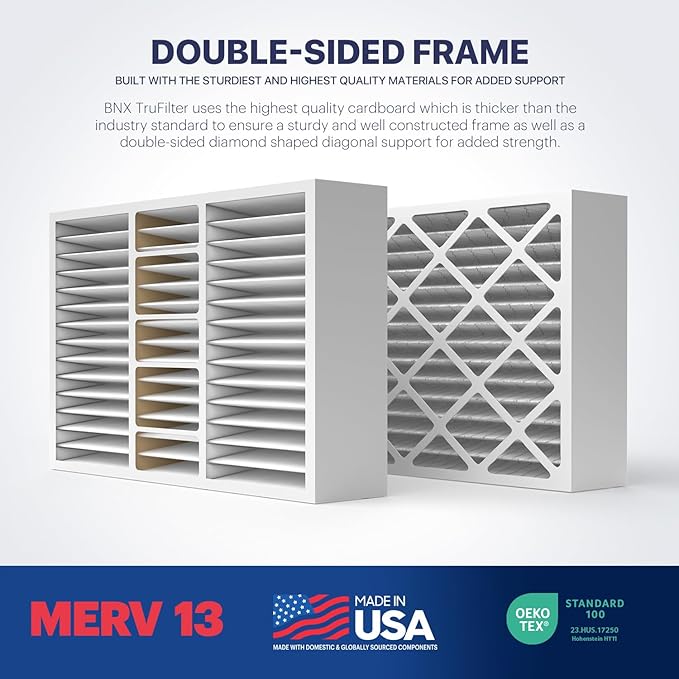 BNX TruFilter 16x25x5 MERV 13 Air Filter - Image 5
