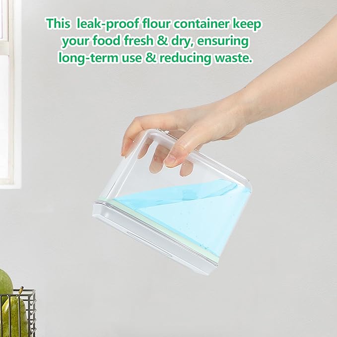 3 Pack Flour and Sugar Storage Containers - Image 6