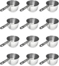 1 Cup Stainless Steel Measuring Cup | Sturdy Metal 250 ml | 240 cc | 8 oz | by Knupp+Co.