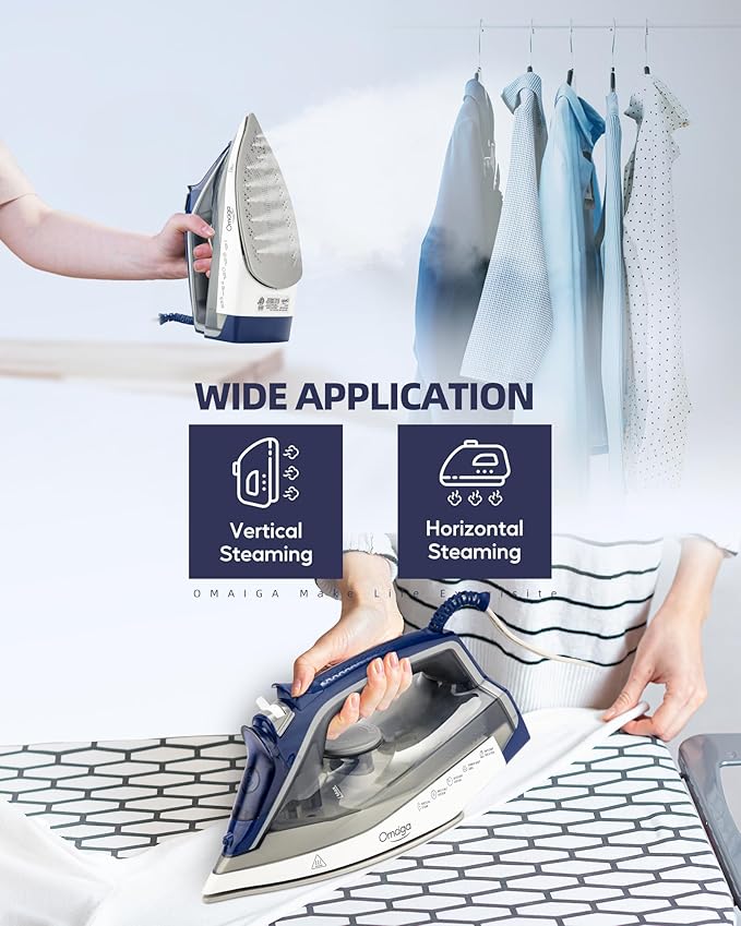 Steam Iron for clothes - 1750W Clothes Iron - Image 7