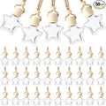 BBTO 50 Pcs Hanging Car Air Freshener Car Diffuser Bottles Empty Glass Perfume by BBTO