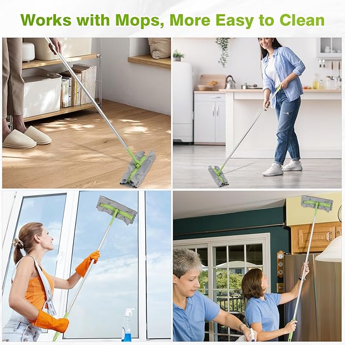 HOMEXCEL Microfiber Glass Cleaning Cloths-6PK, Stainless Steel, Premium - Image 7