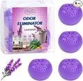 4 Pack Baking Soda Deodorizers, Lavender Scent Shoe Deodorizer Balls, Air by Clean-n-Fresh