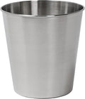 happimess HPM1113C Nolan Modern Classic Smooth Steel 2-Gallon Wastebasket by Happimess