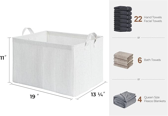 StorageWorks Storage Bins, Fabric Storage Bins - Image 2