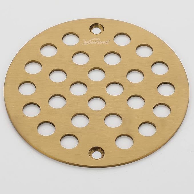 4-Inch Screw-in Shower Strainer Drain Cover Replacement Floor Strainer - Image 3