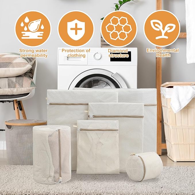 6PCS Laundry Bag For Washing Machines, Specialized For Washing Underwear And - Image 4