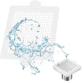 Disposable Hair Catcher Shower Drain Mesh Stickers, Hair Catchers by Qeke