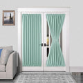 DWCN French Door Curtains – Rod Pocket Thermal Blackout Curtain by DWCN