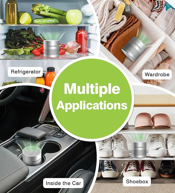 Fridge Deodorizer, Lasts for 10 Years Refrigerator Deodorizer Odor Eliminator - Image 6
