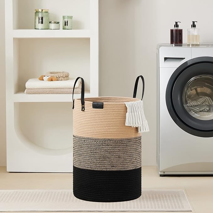 VIPOSCO Tall Laundry Basket, Large Dirty Clothes Hamper - Image 7