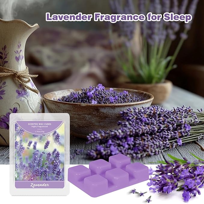 SCENTORINI Wax Melts Wax Cubes, Long Lasting Lavender Wax Melts - Image 2