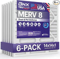 BNX TruFilter 14x14x1 Air Filter MERV 8 by BNX