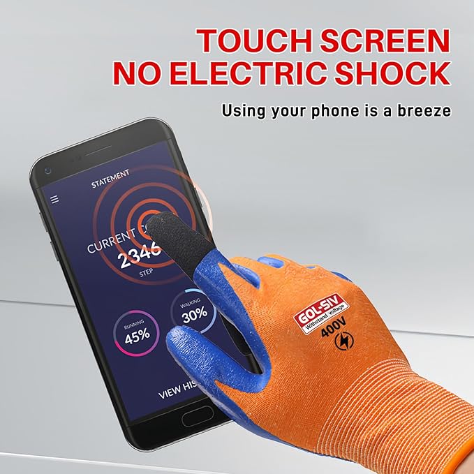 400V Electrical Glove For Men XL - Image 4