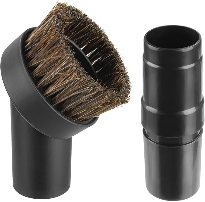 25mm Horse Hair Round Dust Brush, 1.25" Vacuum Brush Attachment - Image 9