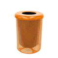 Coated Outdoor Furniture 32-Gallon Heavy-Duty Punched Steel Round Trash by CoatedOutdoorFurniture
