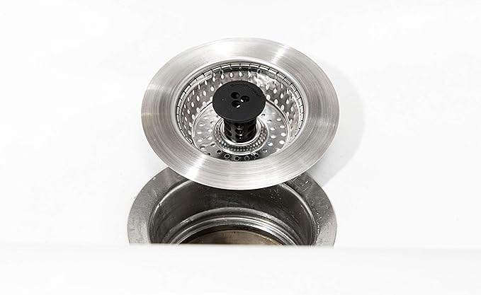 SinkShroom Revolutionary Clog-Free Sink Strainer Basket, Stainless Steel - Image 7