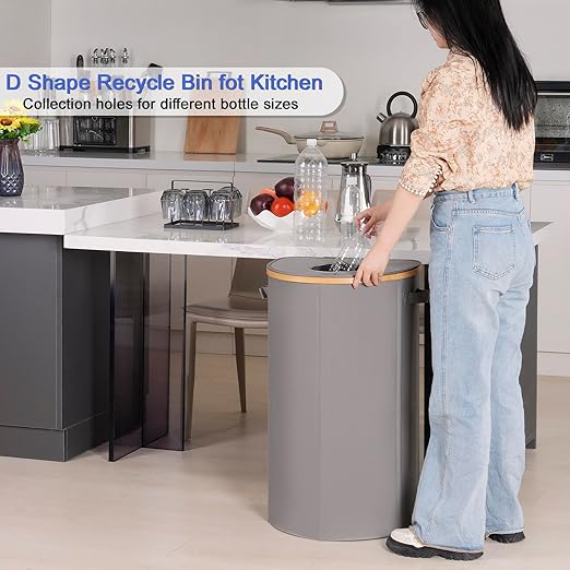 efluky Recycling Bin for Kitchen 100L, 26 Gallon Recycle Bins for Indoor - Image 4