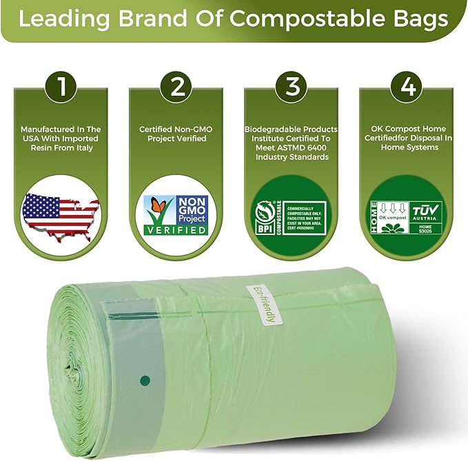 50-55 Gallon Compostable Trash Bags - Image 8