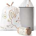 13 Gallon Trash Bags with Cute Rabbit Printed & Drawstring, Tear-Resistant Tall by Unknown
