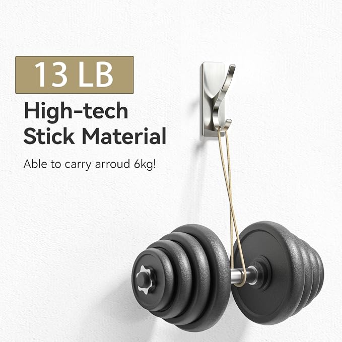 pickpiff Self Adhesive Coat Hooks - Image 2