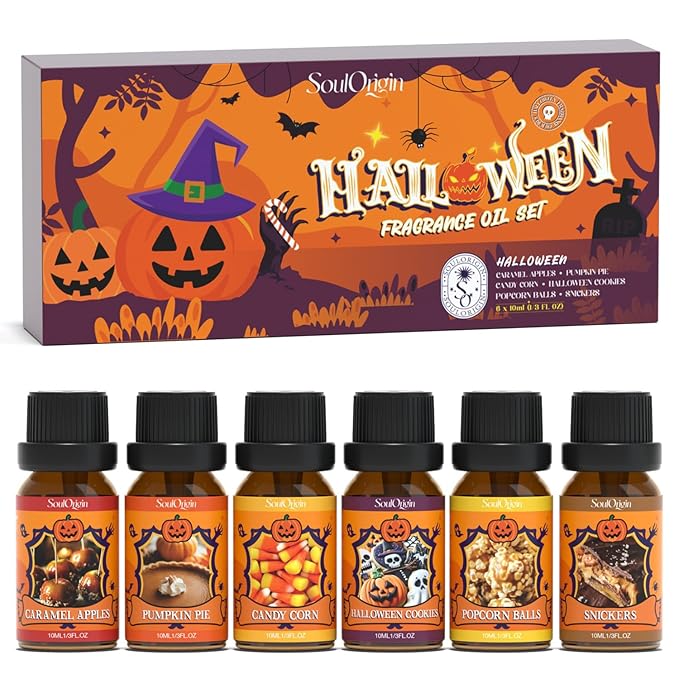 Halloween Fragrance Oils Set, Essential Oil by SoulOrigin